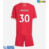 Liverpool Jeremie Frimpong #30 Domaci Dres za djecu 2025-26 Kratak Rukav (+ Kratke hlače)